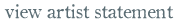 Artist statement